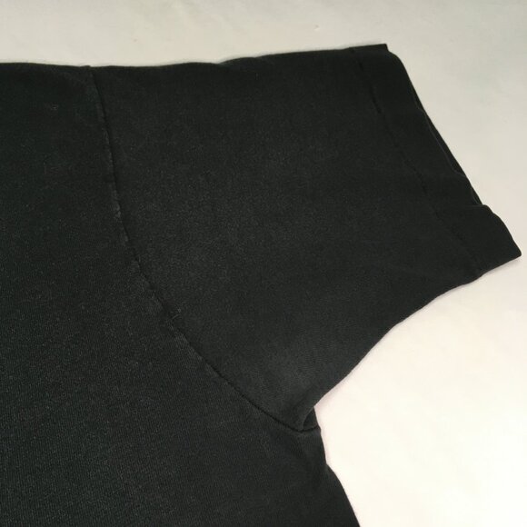 Vintage '92 Mens XL Poor Boys Pardon Me Tee in Black With Single Stitch Hems - Picture 8 of 12